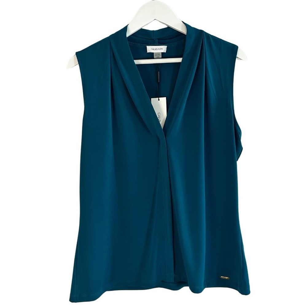 NWT Teal Sleeveless Top